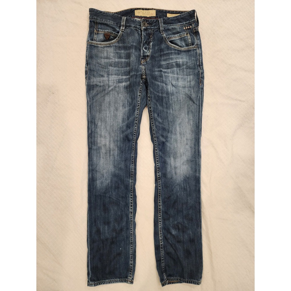 Guess jeans: Vermont -‎ Slim Tapered fit, button fly, nice! Men's 30x33